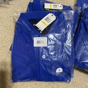 Size Medium - Nautica Blue Polo Shirt